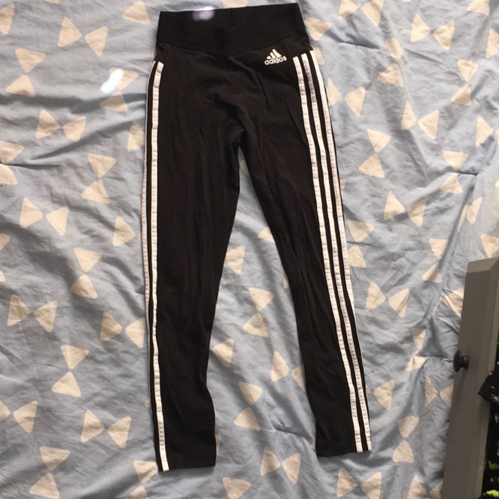 Adidas black tights